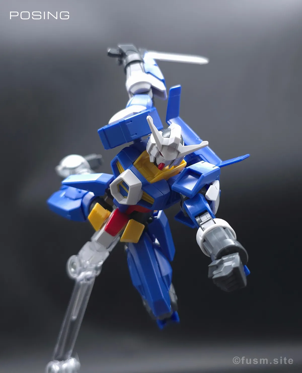 HG ガンダムAGE-1 スパロー レビュー ポージング 11