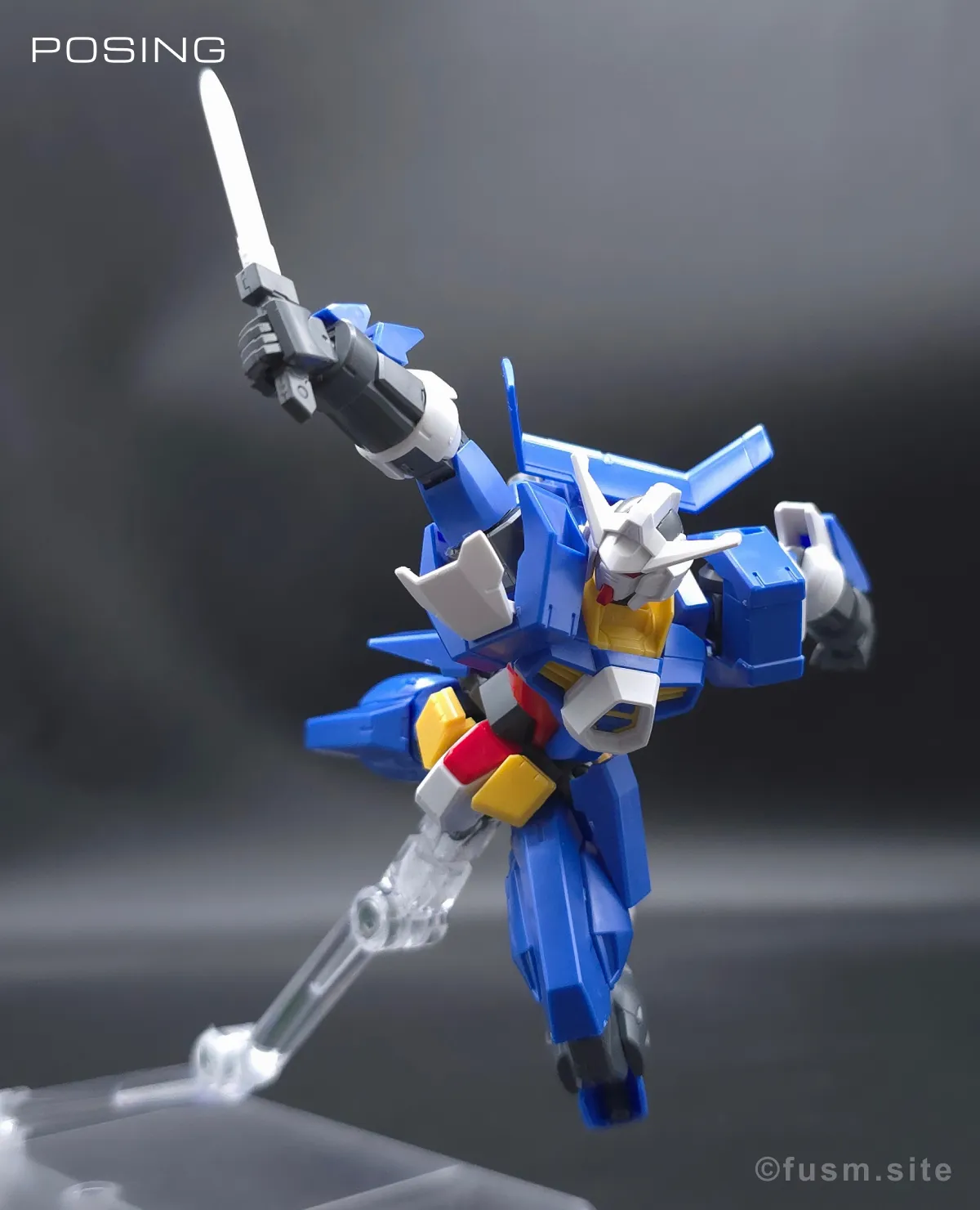 HG ガンダムAGE-1 スパロー レビュー ポージング 12
