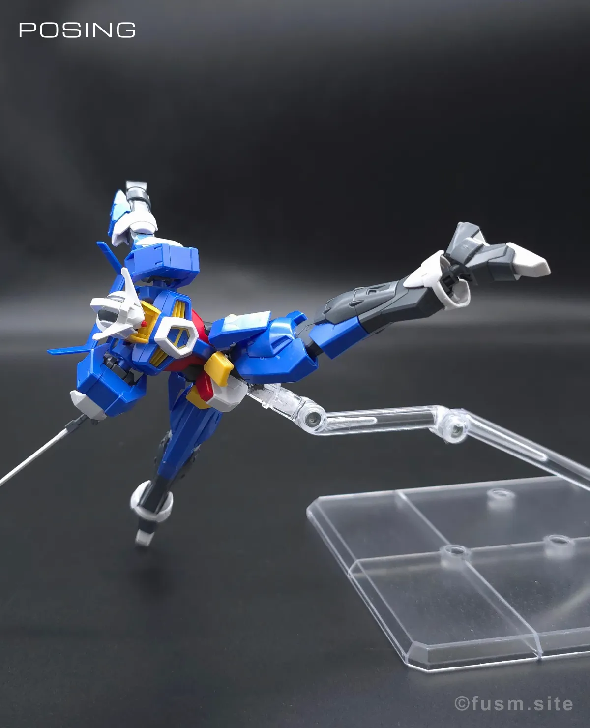 HG ガンダムAGE-1 スパロー レビュー ポージング 13
