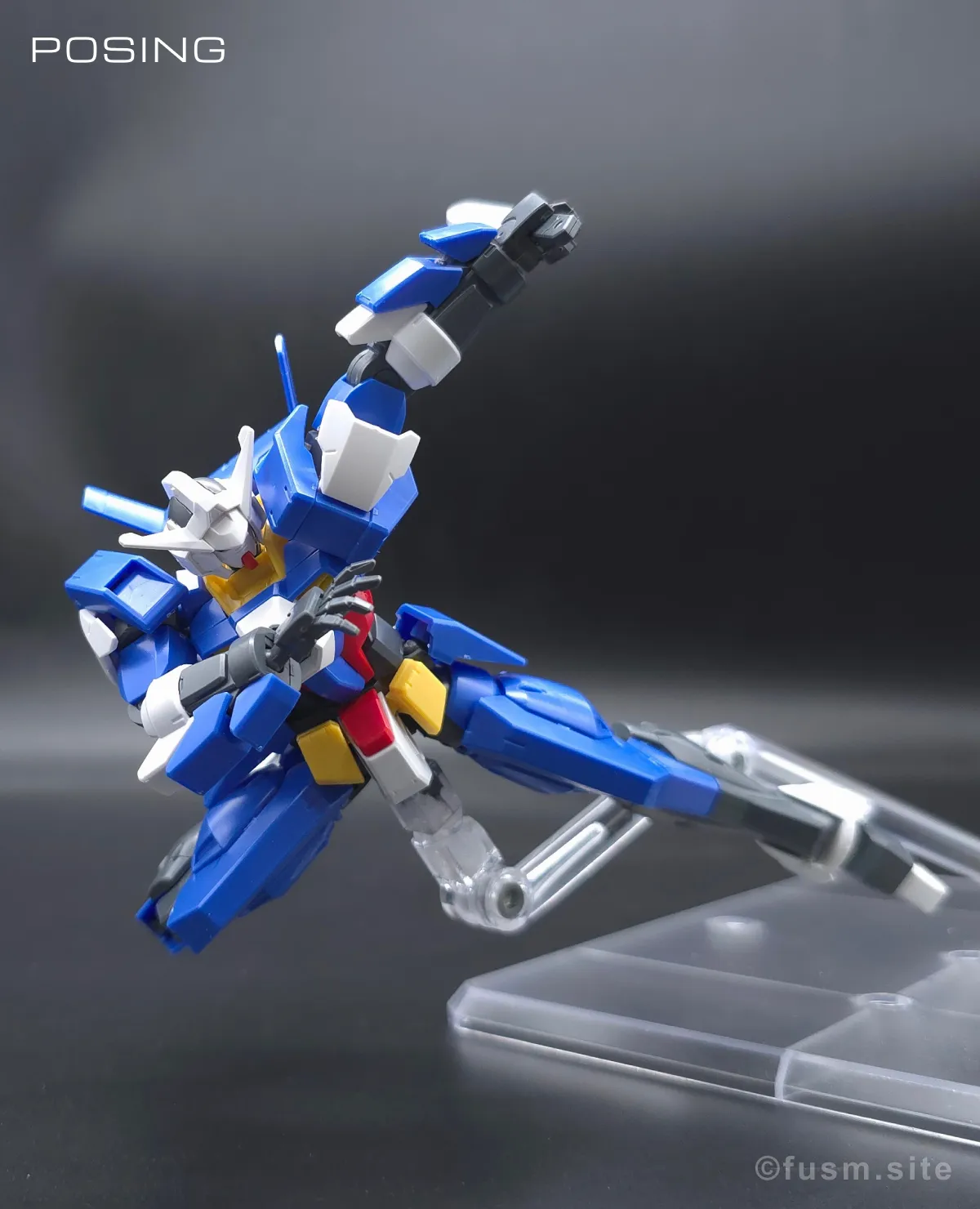 HG ガンダムAGE-1 スパロー レビュー ポージング 16