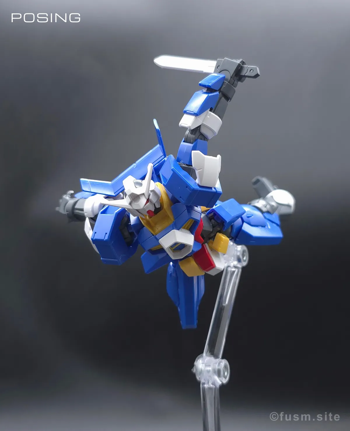 HG ガンダムAGE-1 スパロー レビュー ポージング 17