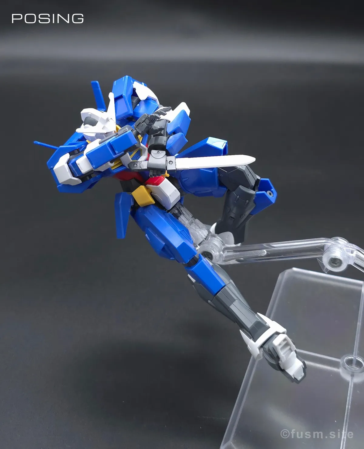 HG ガンダムAGE-1 スパロー レビュー ポージング 20