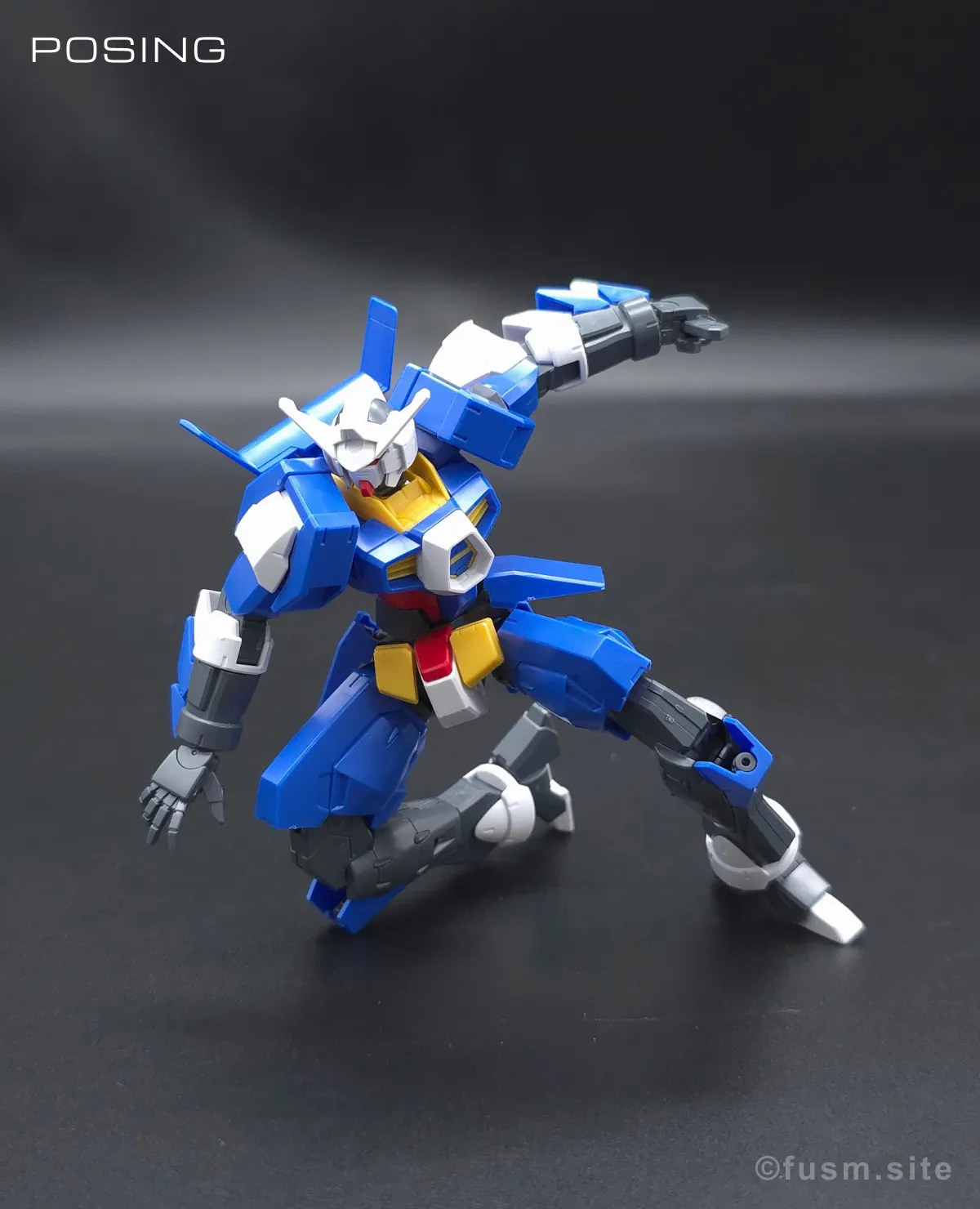 HG ガンダムAGE-1 スパロー レビュー ポージング 21