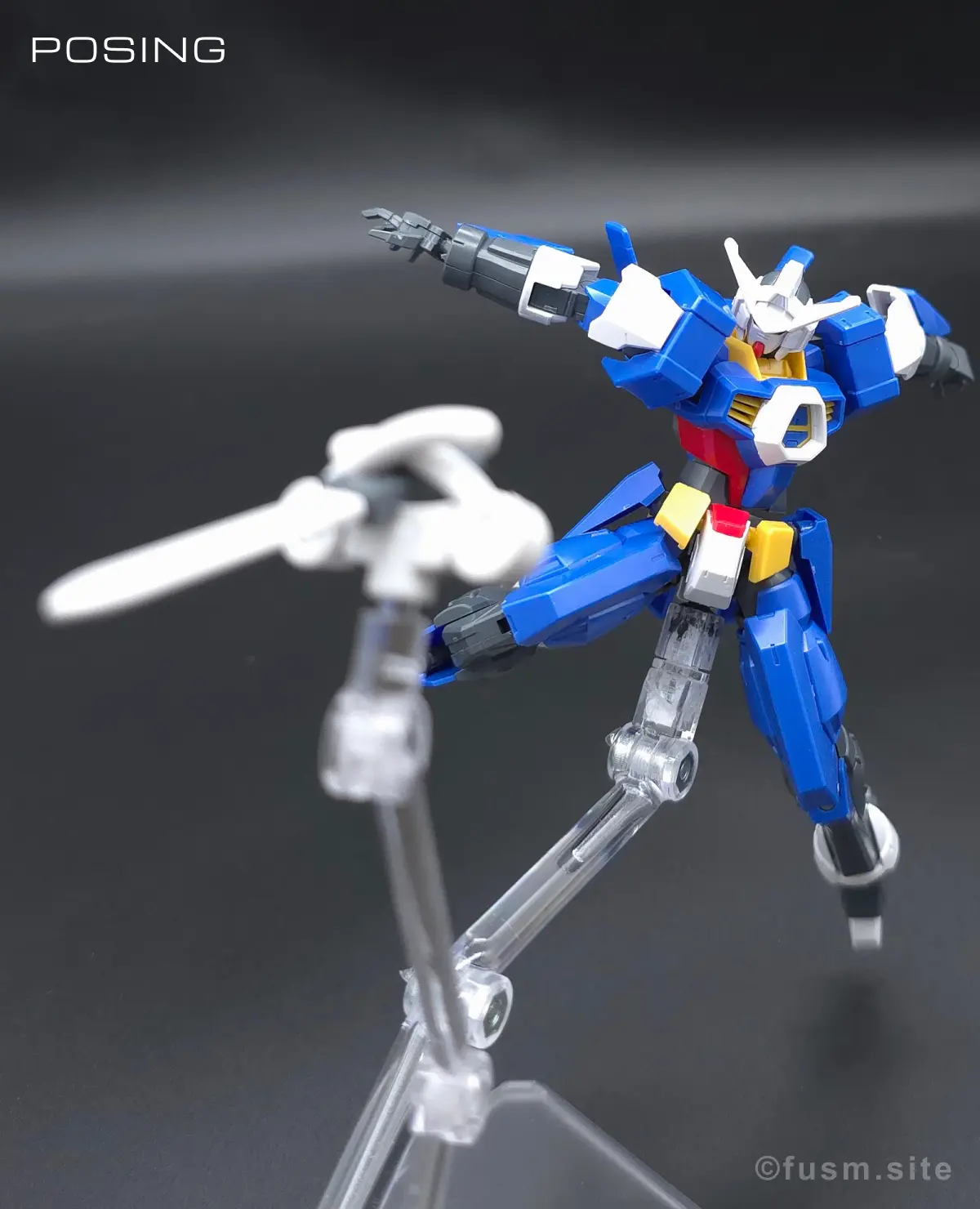 HG ガンダムAGE-1 スパロー レビュー ポージング 23