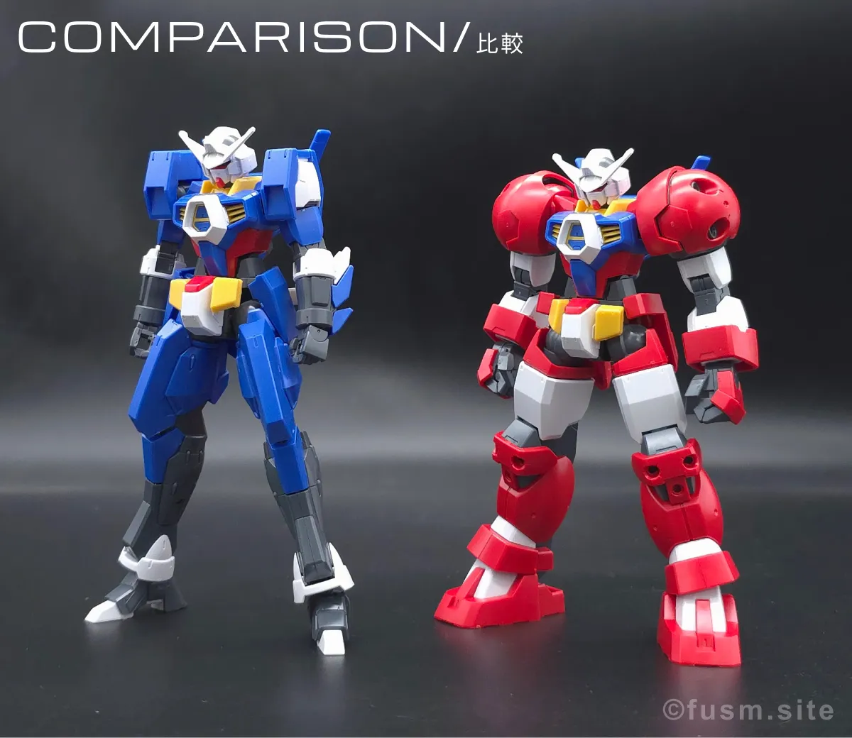 HG ガンダムAGE-1 スパロー レビュー 比較 05