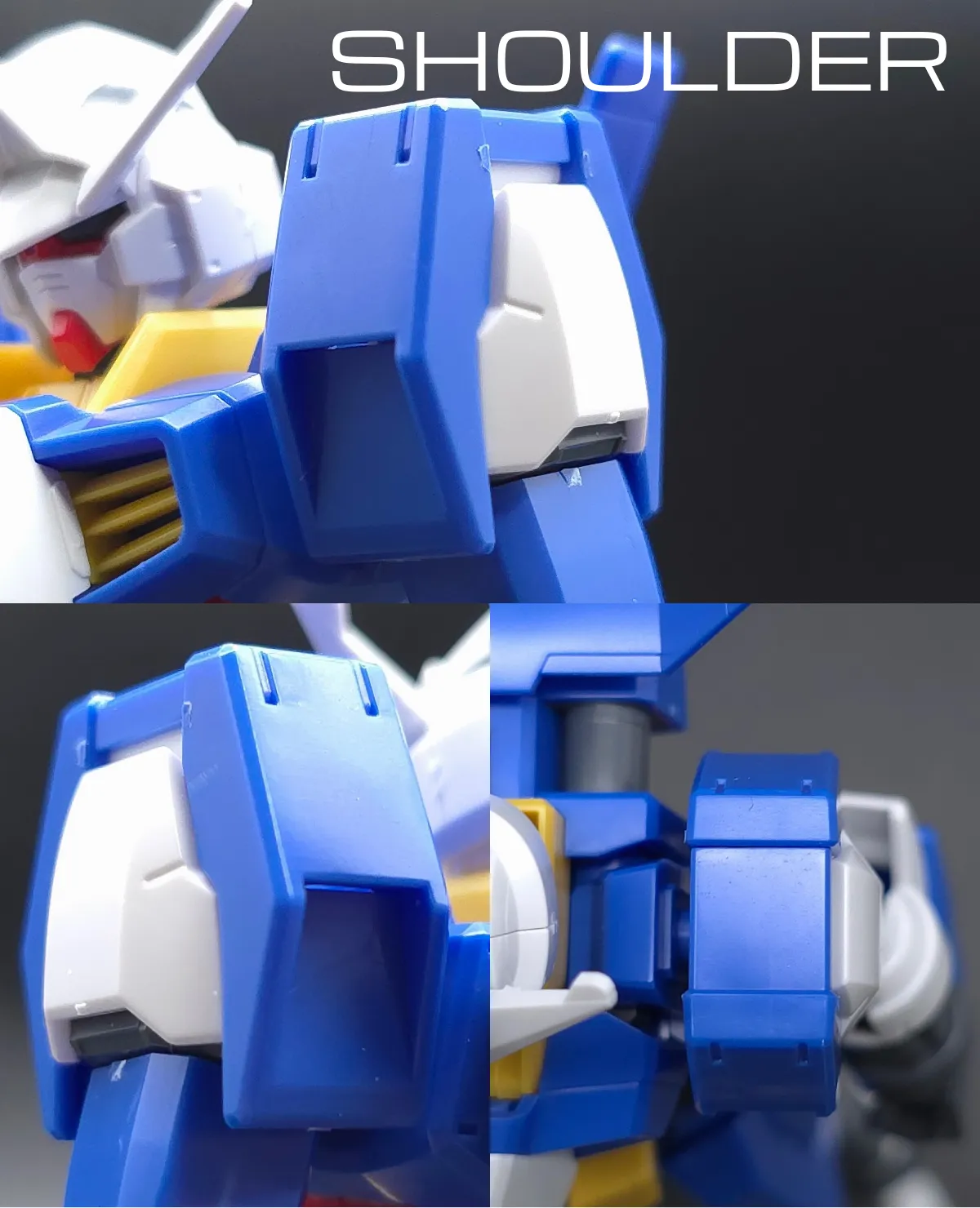 HG ガンダムAGE-1 スパロー レビュー 肩ディテール 01