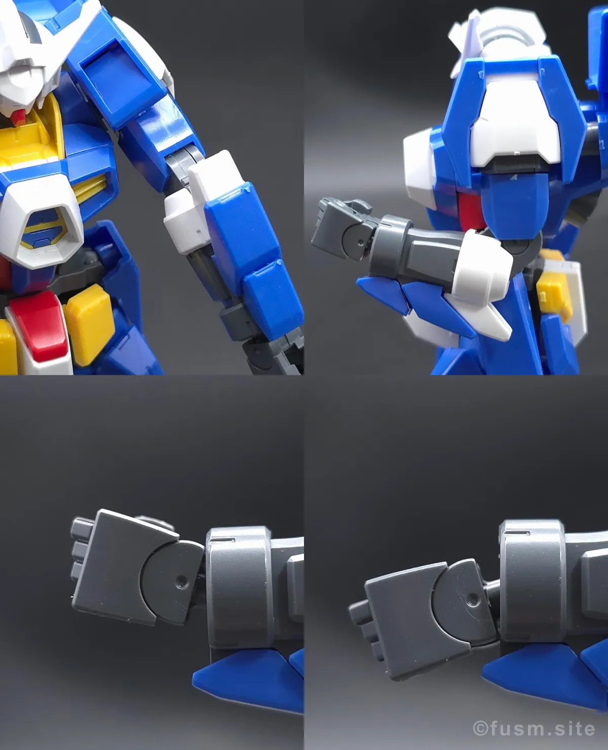 HG ガンダムAGE-1 スパロー レビュー 腕部ディテール 可動域 01