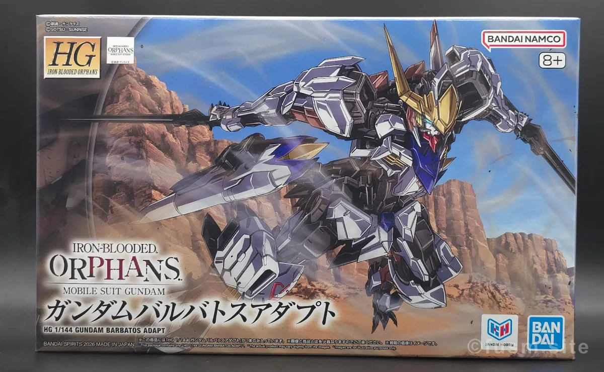 HG ガンダムバルバトスアダプト レビュー パッケージ 01