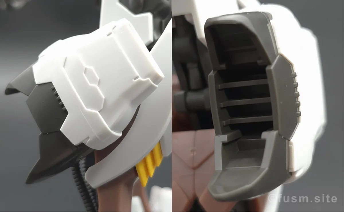 HG ガンダムバルバトスアダプト レビュー 脚部ディテール 04