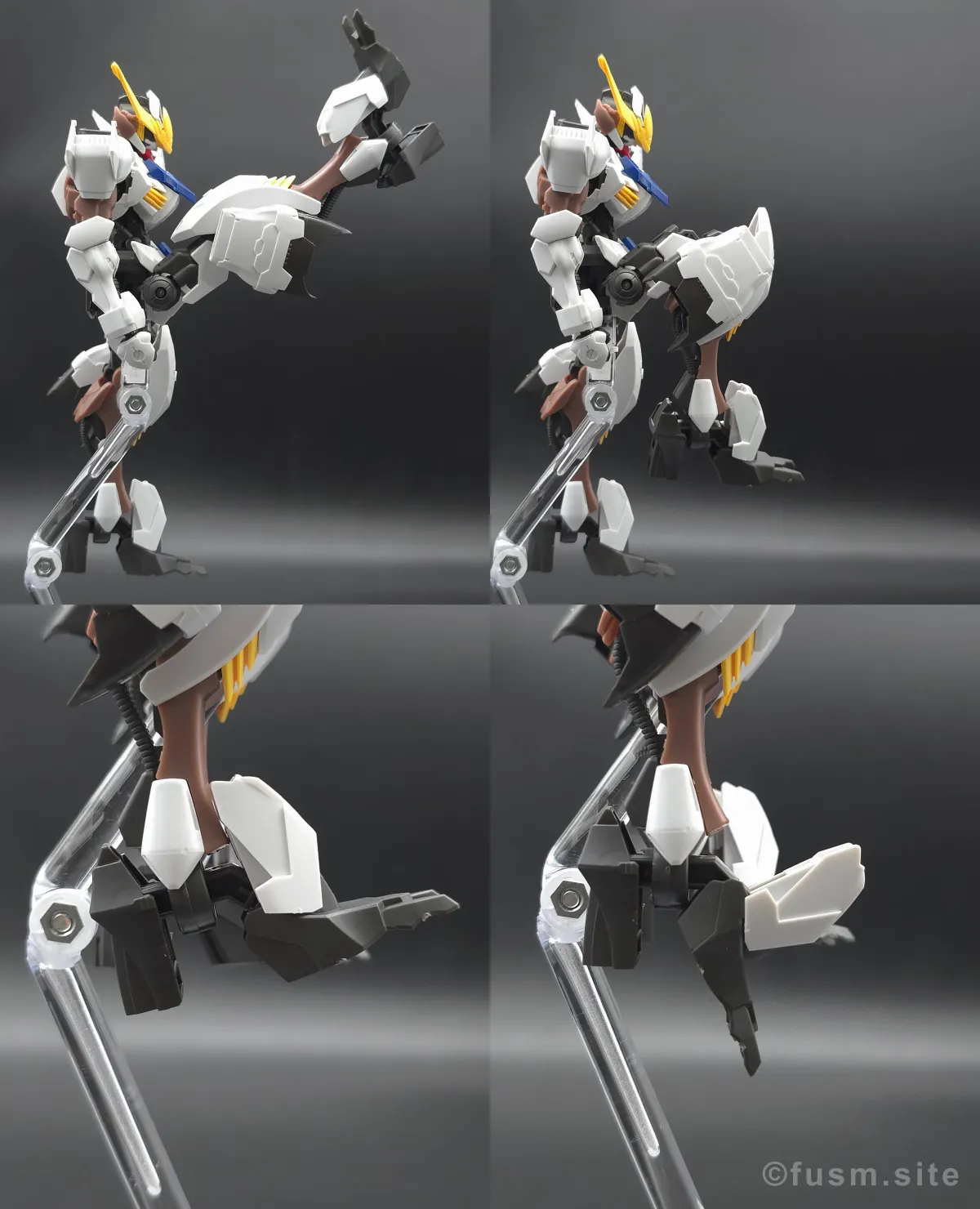 HG ガンダムバルバトスアダプト レビュー 脚部ディテール 可動域 01
