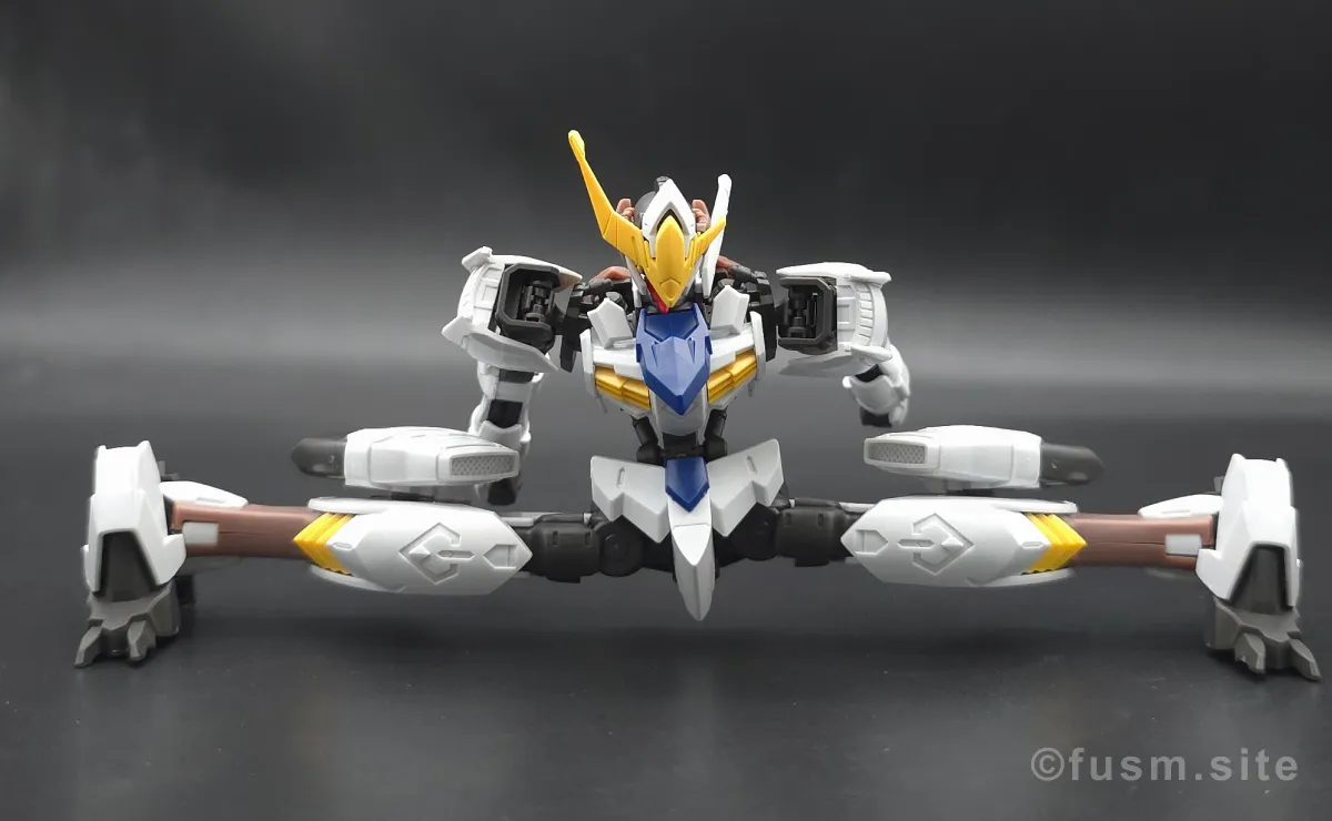 HG ガンダムバルバトスアダプト レビュー 脚部ディテール 可動域 02
