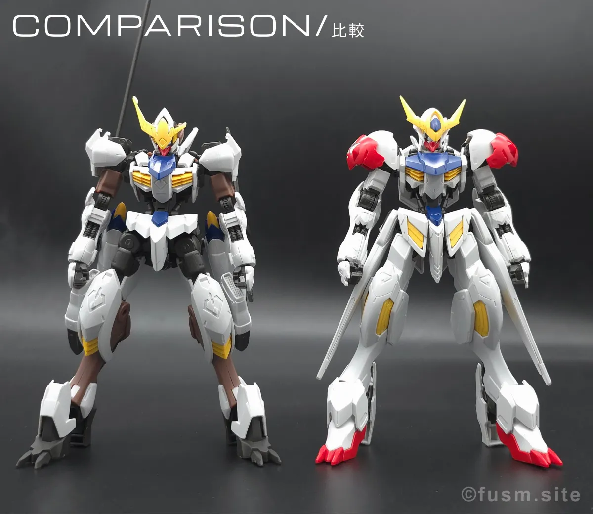 HG ガンダムバルバトスアダプト レビュー 比較 01