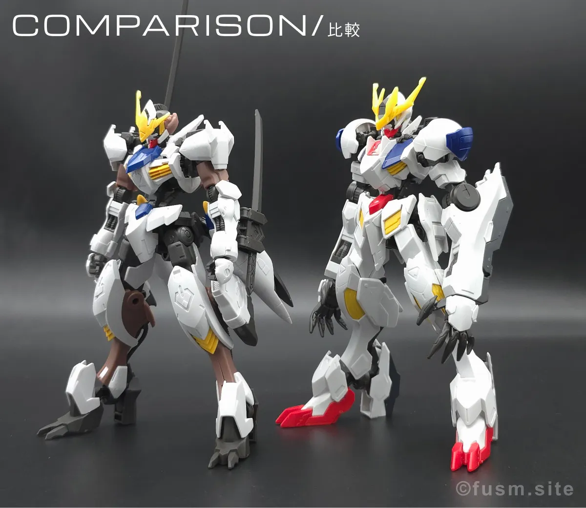 HG ガンダムバルバトスアダプト レビュー 比較 04