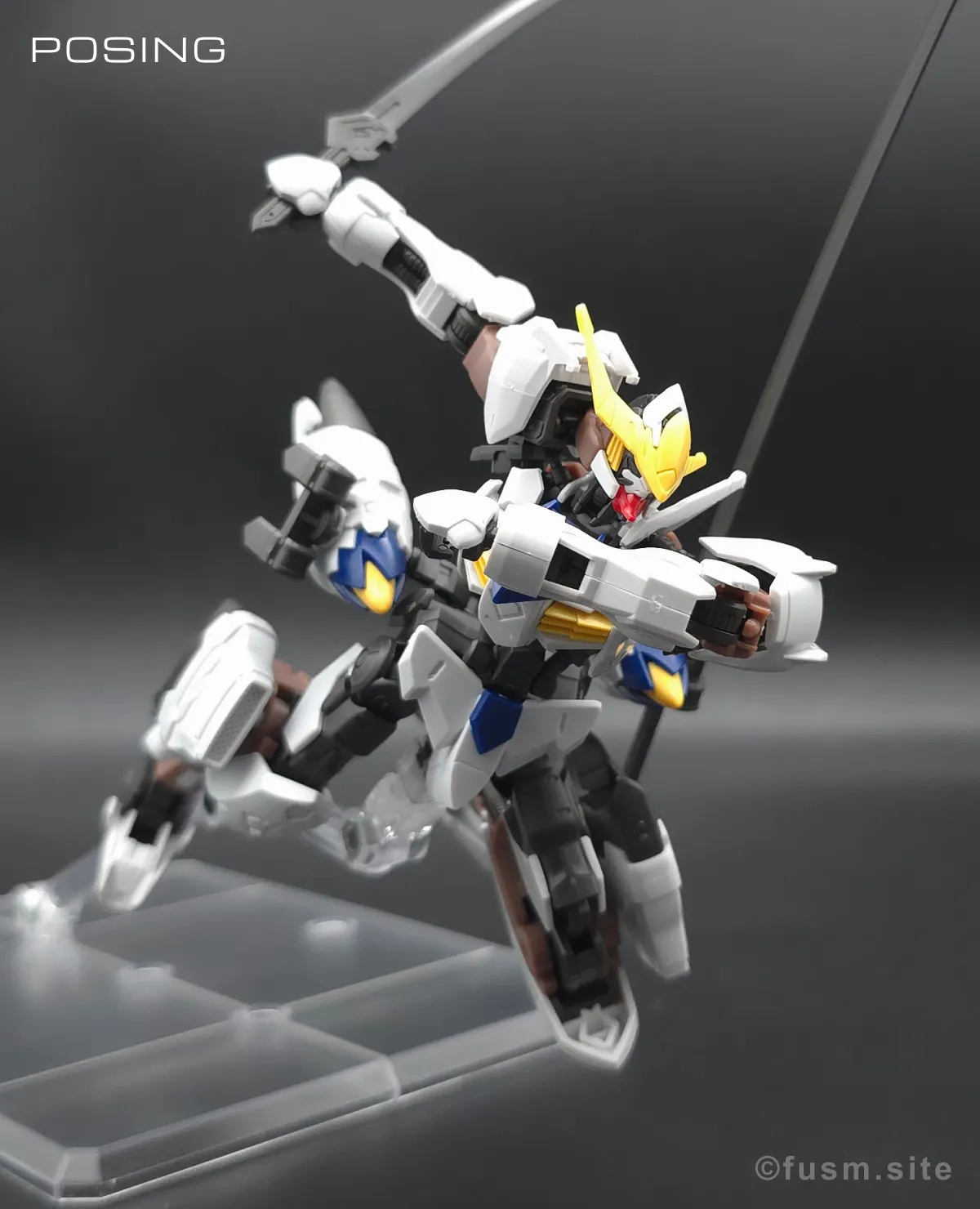 HG ガンダムバルバトスアダプト レビュー ポージング 03