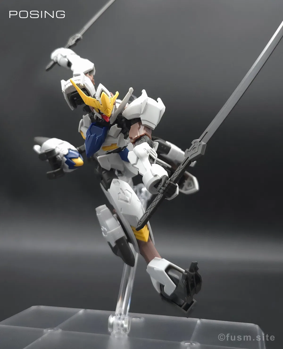 HG ガンダムバルバトスアダプト レビュー ポージング 05