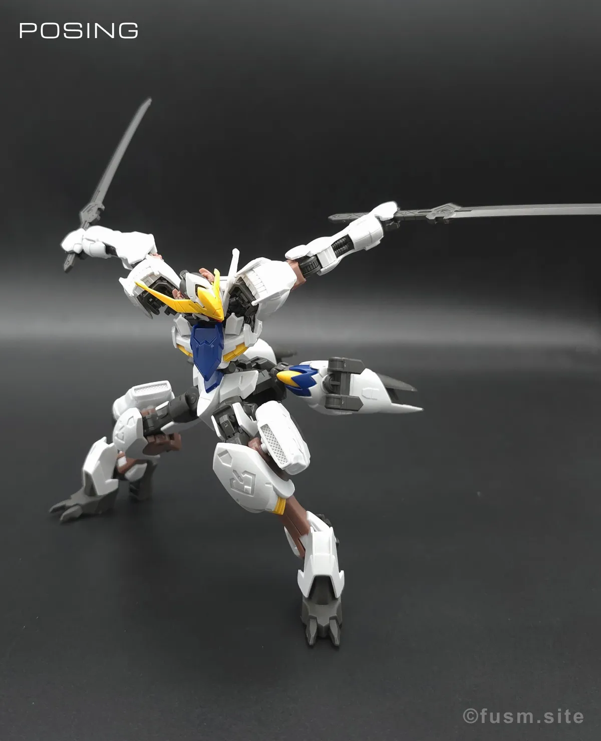 HG ガンダムバルバトスアダプト レビュー ポージング 06