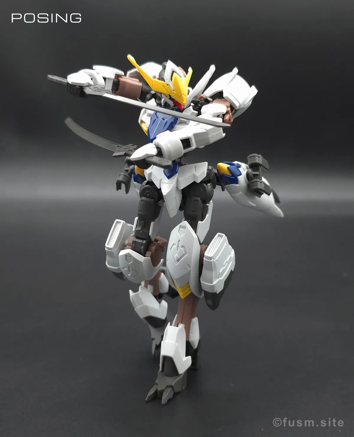 HG ガンダムバルバトスアダプト レビュー ポージング 07