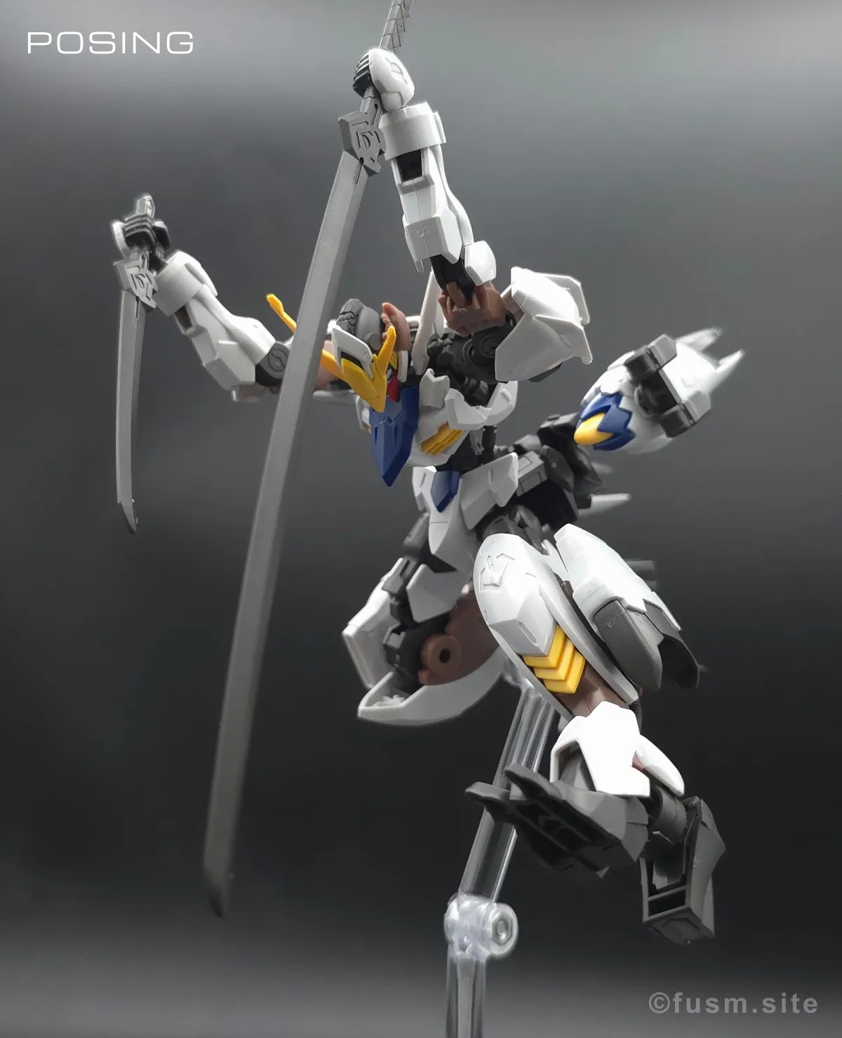 HG ガンダムバルバトスアダプト レビュー ポージング 11