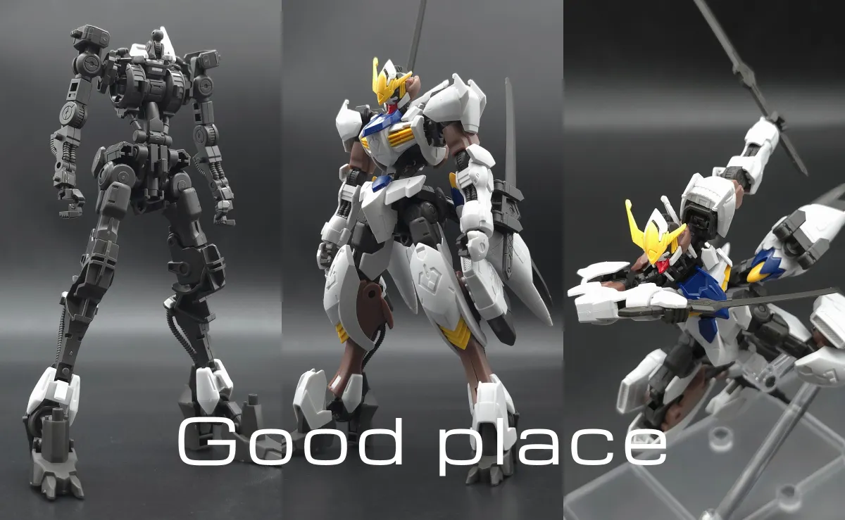 HG ガンダムバルバトスアダプト レビュー コラージュ 02