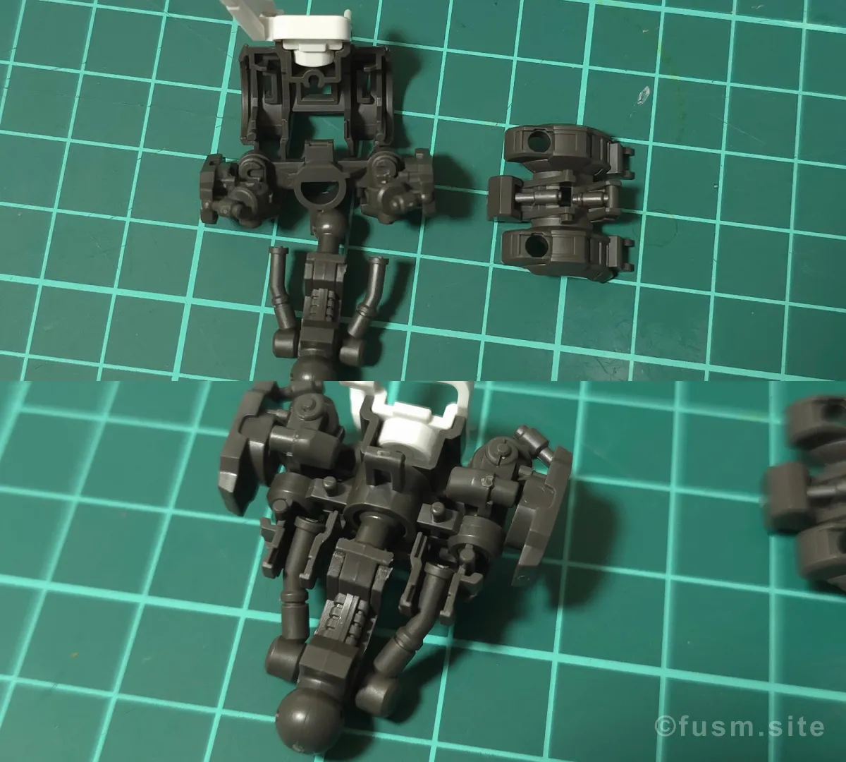HG ガンダムバルバトスアダプト レビュー パーツ・構造・組み立て 03