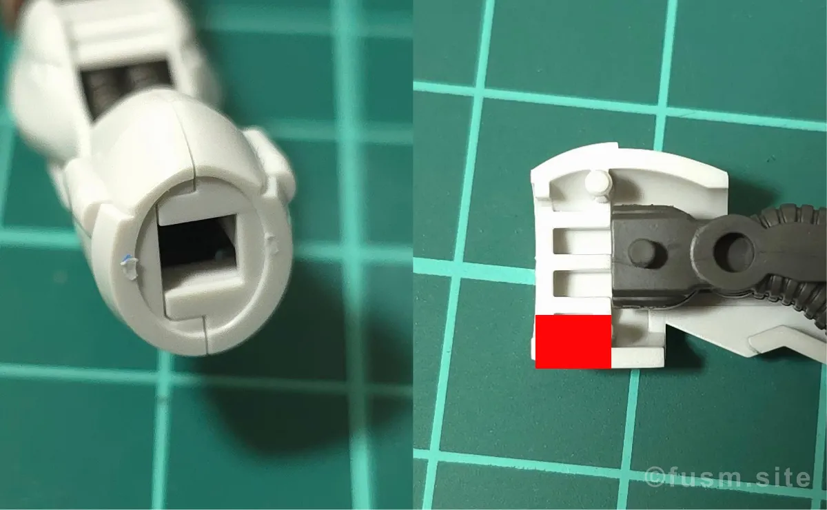 HG ガンダムバルバトスアダプト レビュー パーツ・構造・組み立て 09