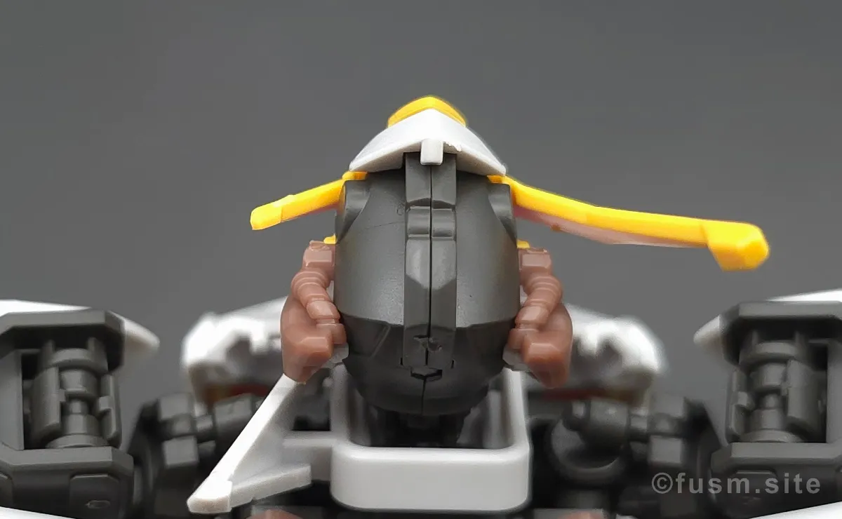 HG ガンダムバルバトスアダプト レビュー 頭部ディテール 02