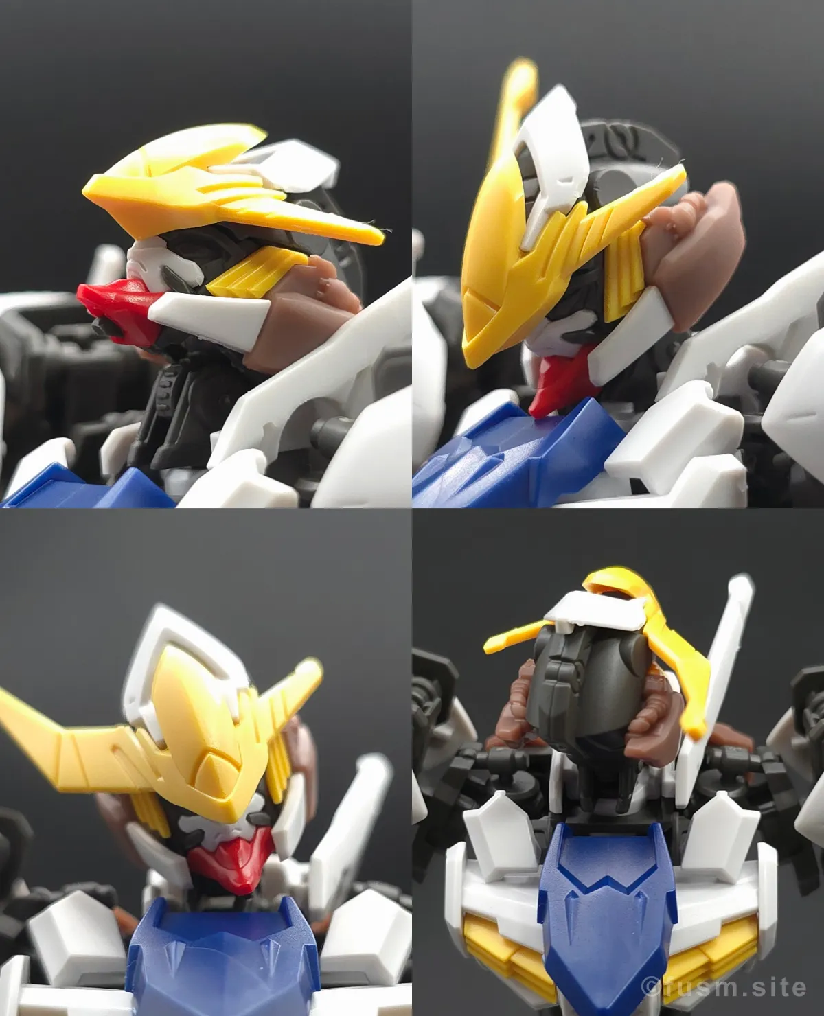 HG ガンダムバルバトスアダプト レビュー 頭部ディテール 可動域 01
