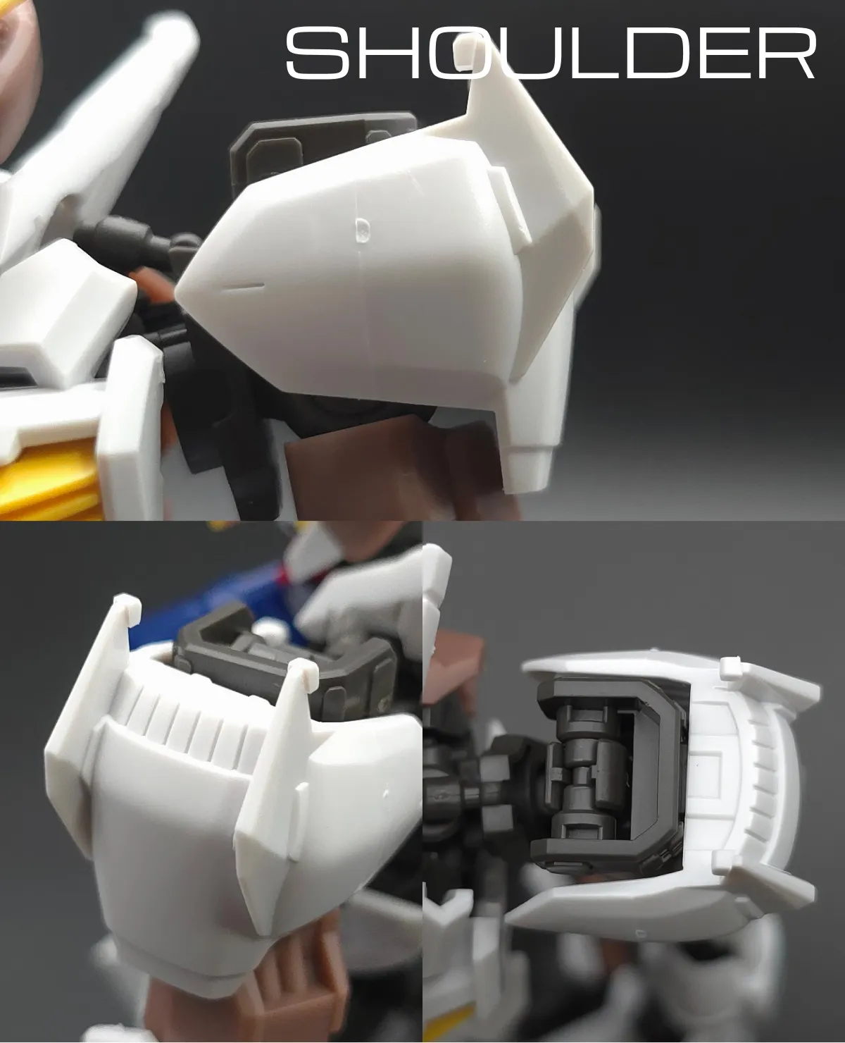 HG ガンダムバルバトスアダプト レビュー 肩ディテール 01