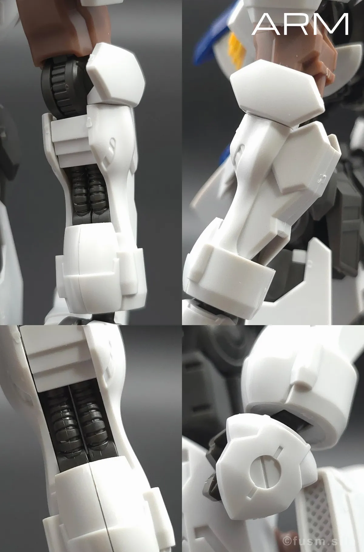 HG ガンダムバルバトスアダプト レビュー 腕部ディテール 01