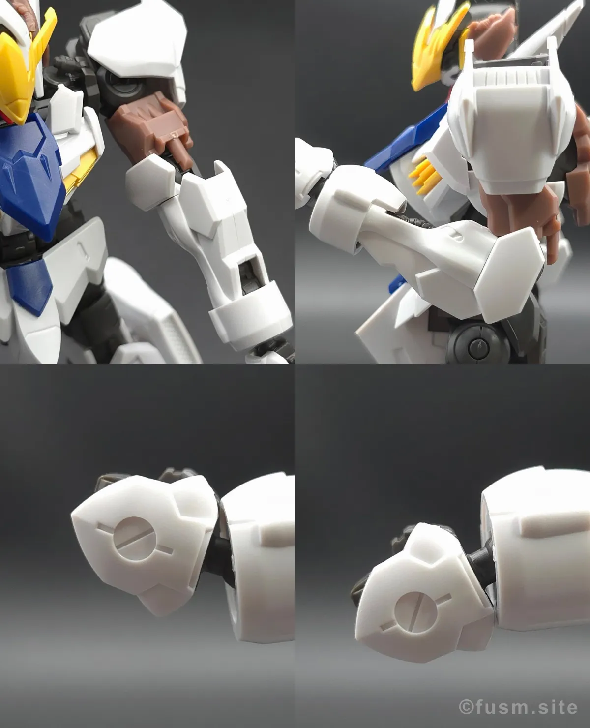HG ガンダムバルバトスアダプト レビュー 腕部ディテール 可動域 01