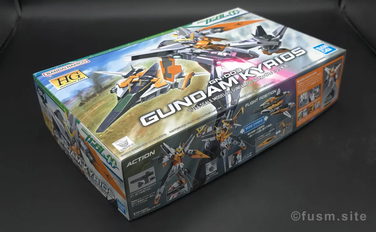 HG ガンダムキュリオス レビュー パッケージ 02