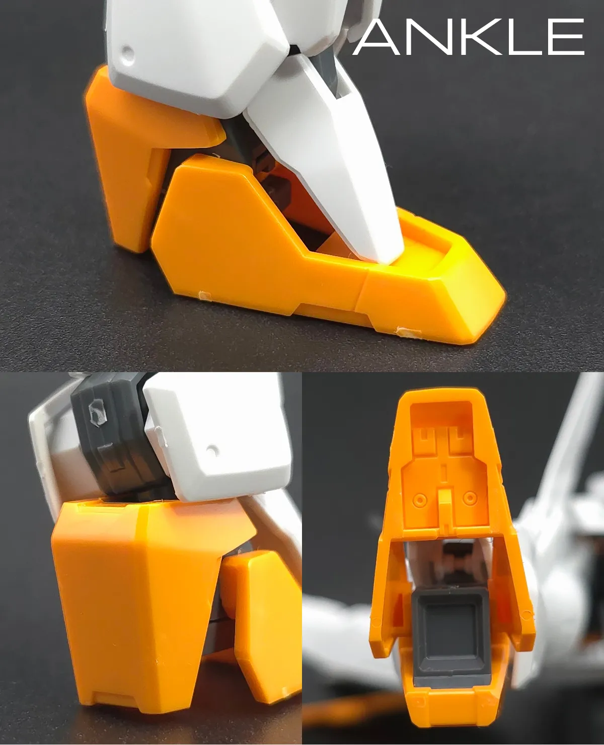 HG ガンダムキュリオス レビュー 脚部ディテール 03