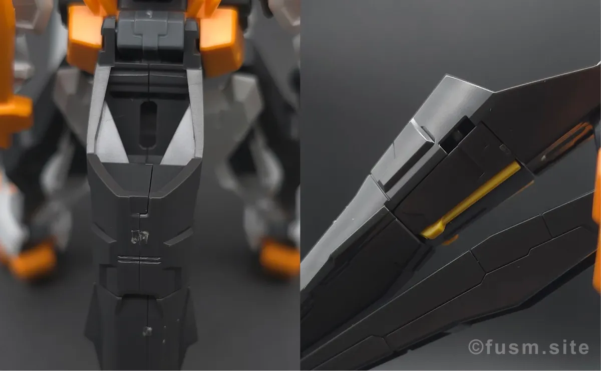 HG ガンダムキュリオス レビュー バックパックレビュー 02