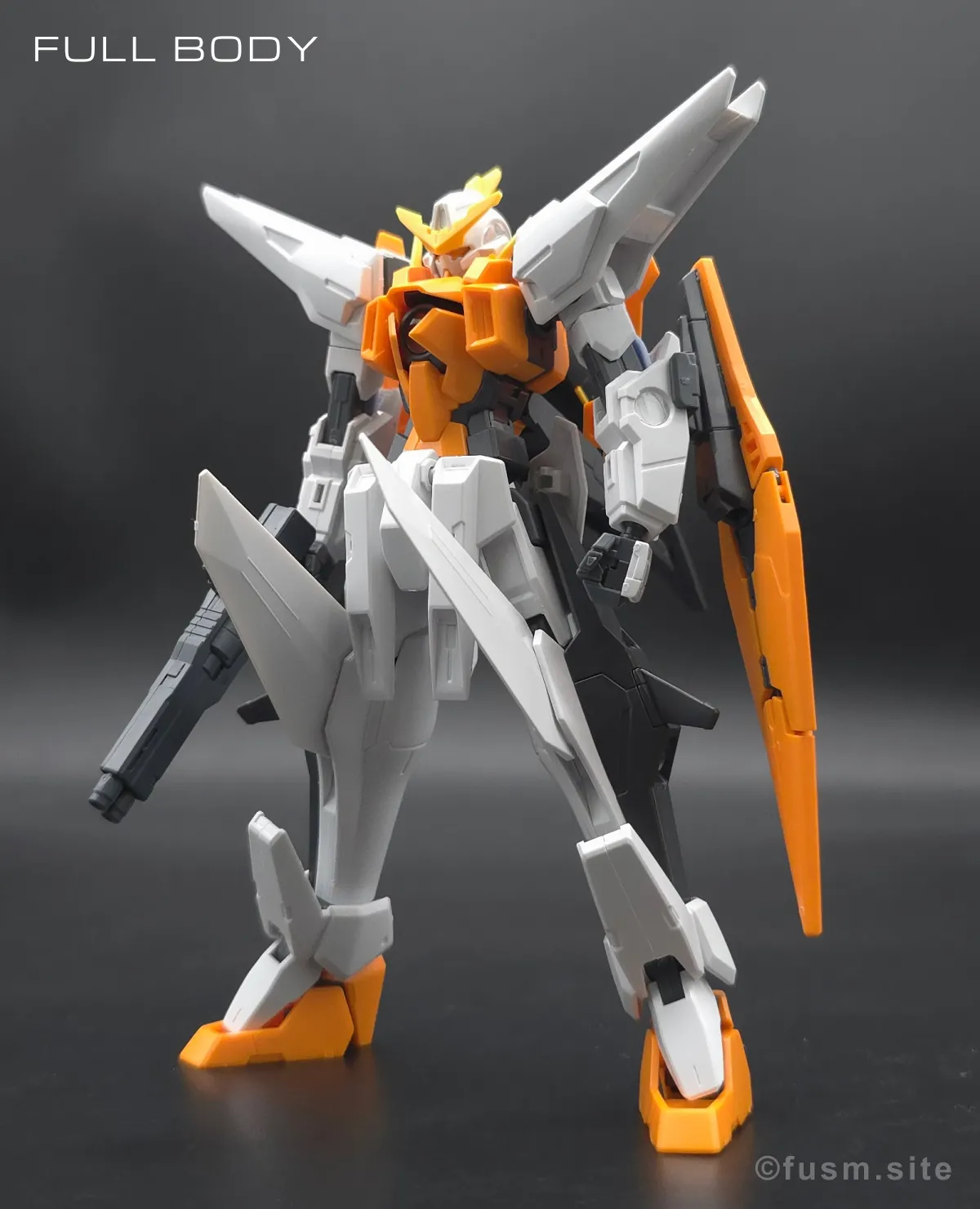 HG ガンダムキュリオス レビュー 多角的に見た全体の外観・素組み 02