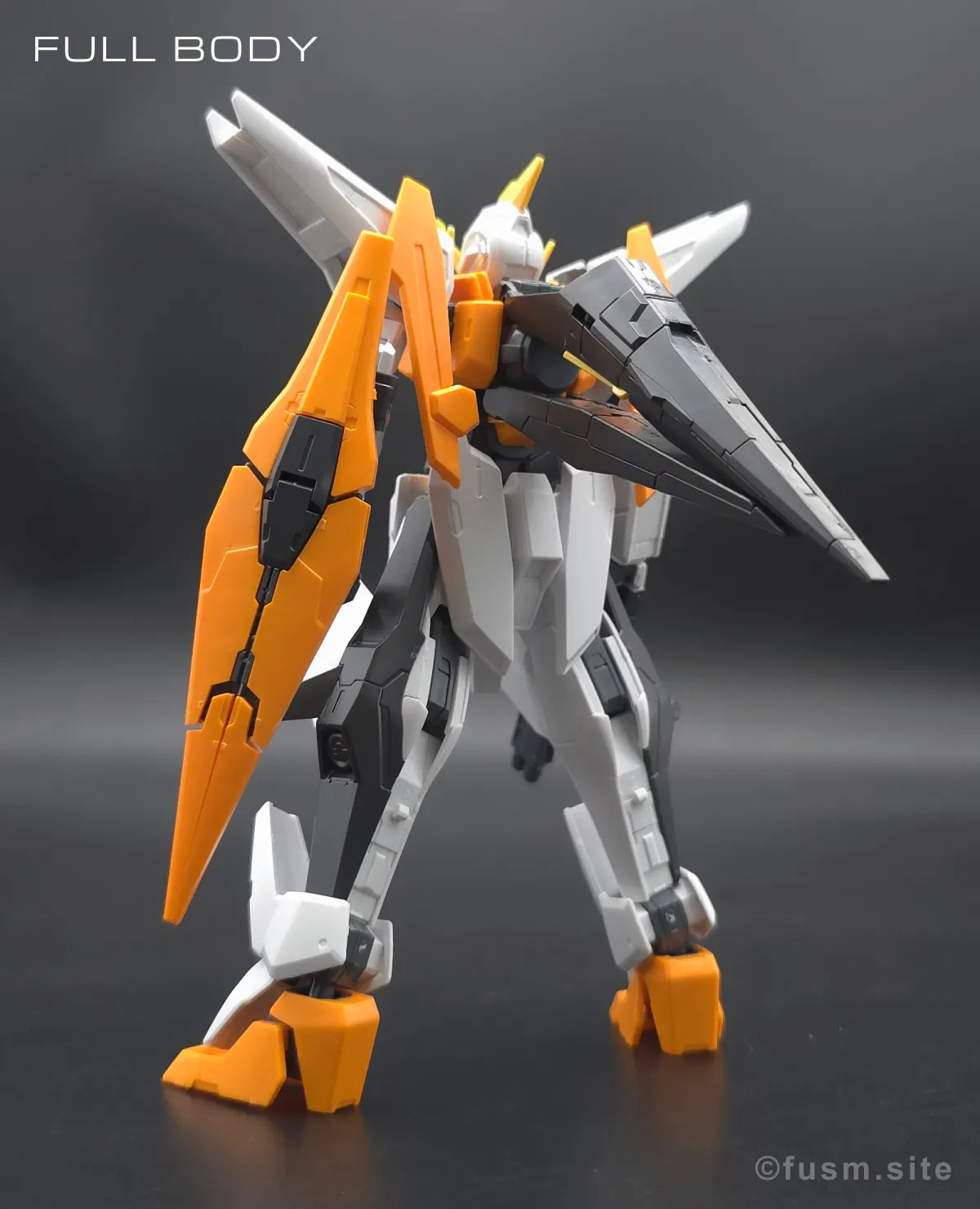 HG ガンダムキュリオス レビュー 多角的に見た全体の外観・素組み 03