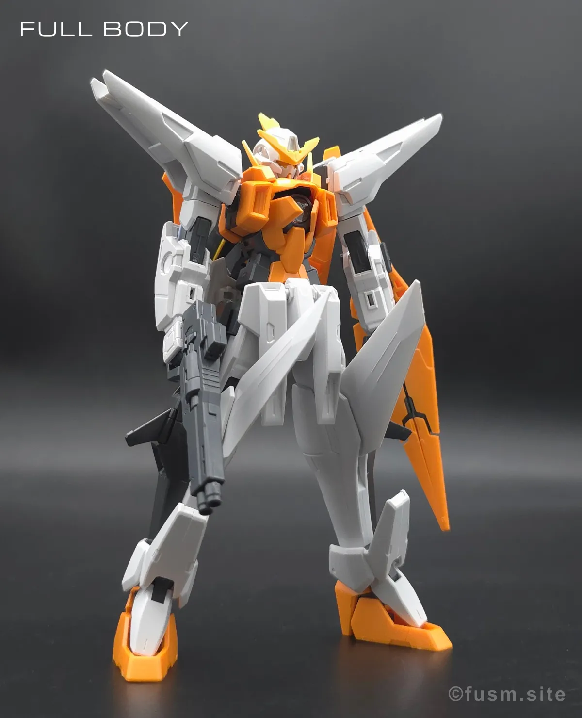 HG ガンダムキュリオス レビュー 多角的に見た全体の外観・素組み 06