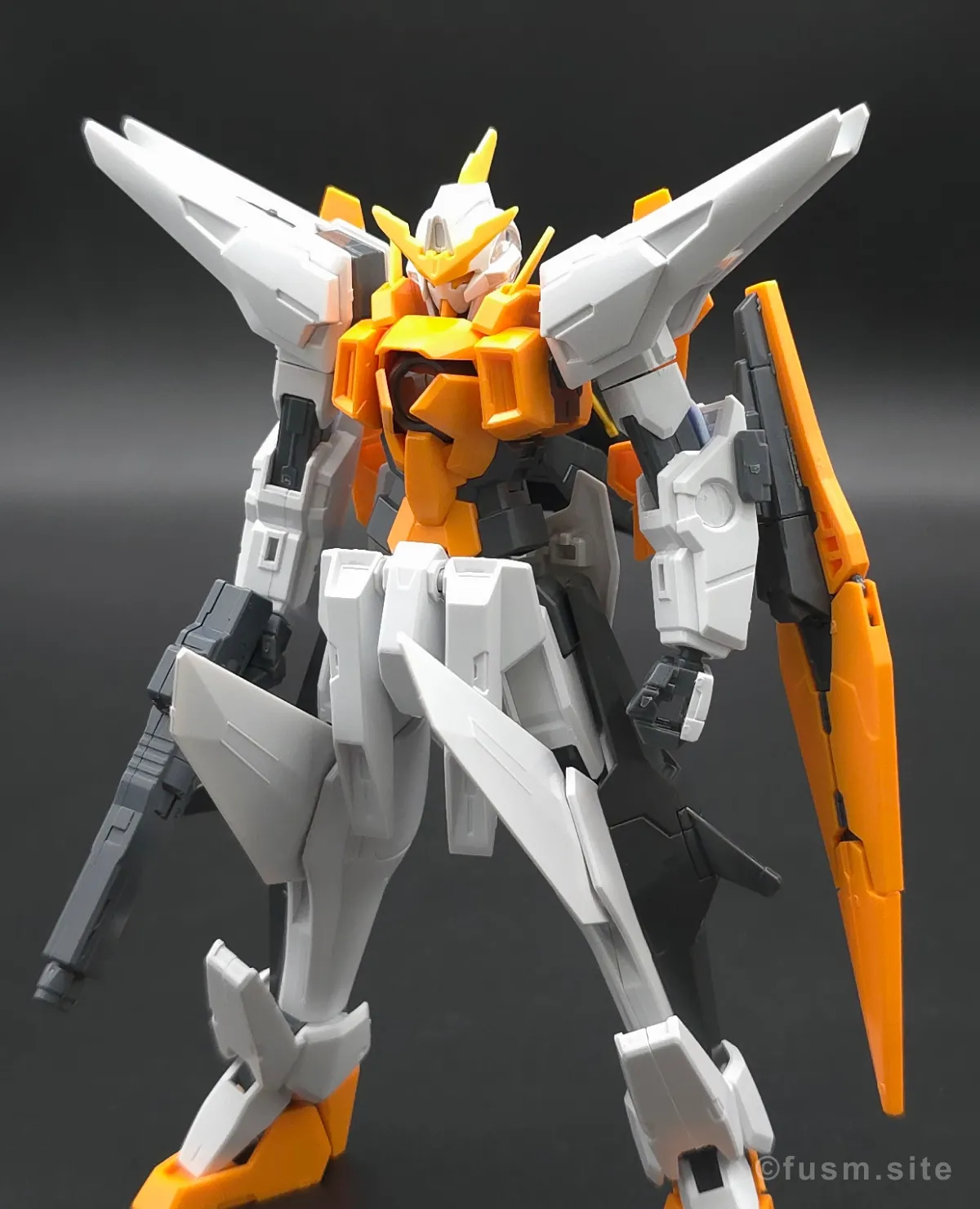 HG ガンダムキュリオス レビュー 多角的に見た全体の外観・素組み 07
