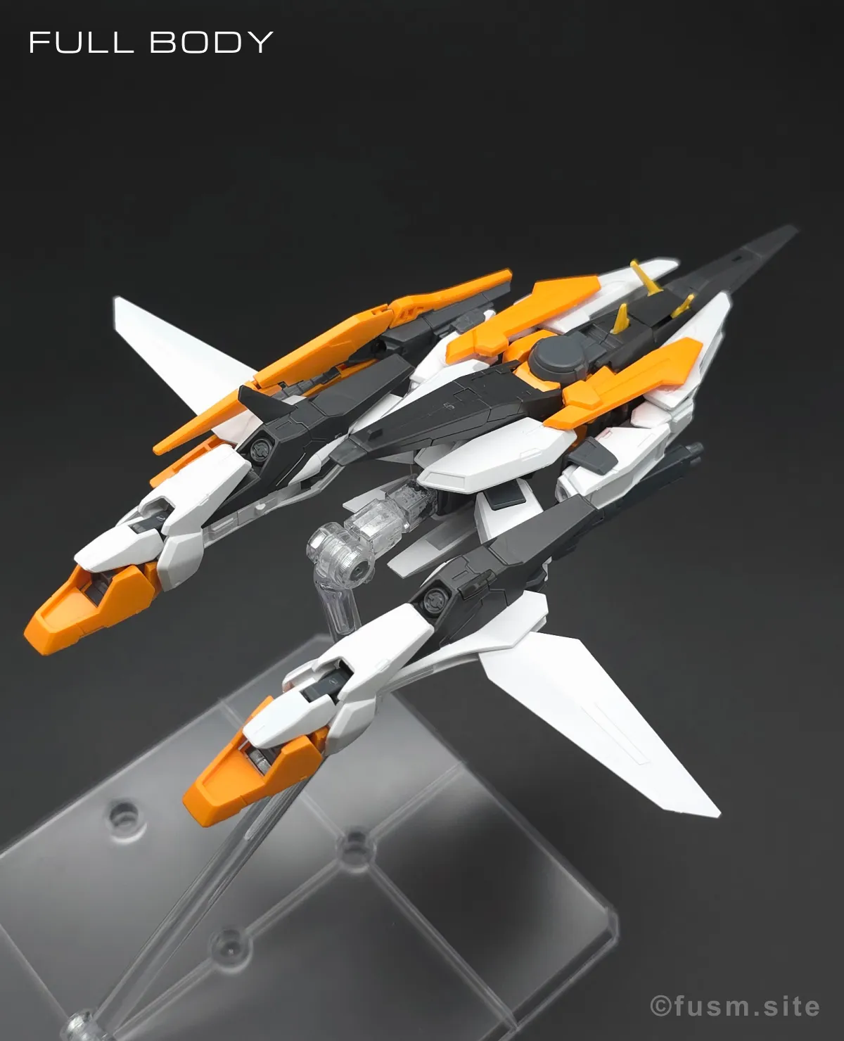 HG ガンダムキュリオス レビュー 多角的に見た全体の外観・素組み 12