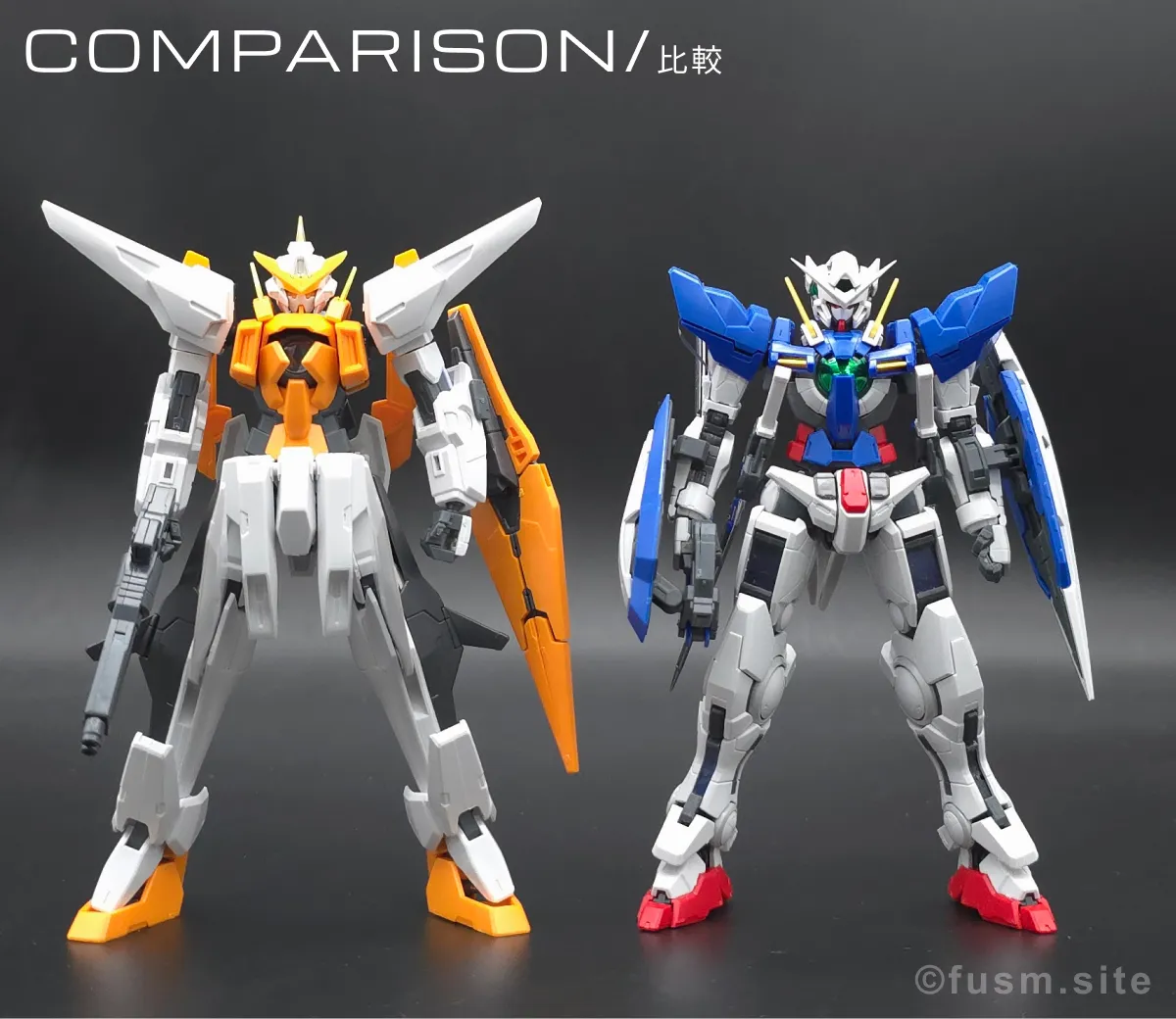 HG ガンダムキュリオス レビュー 比較 01