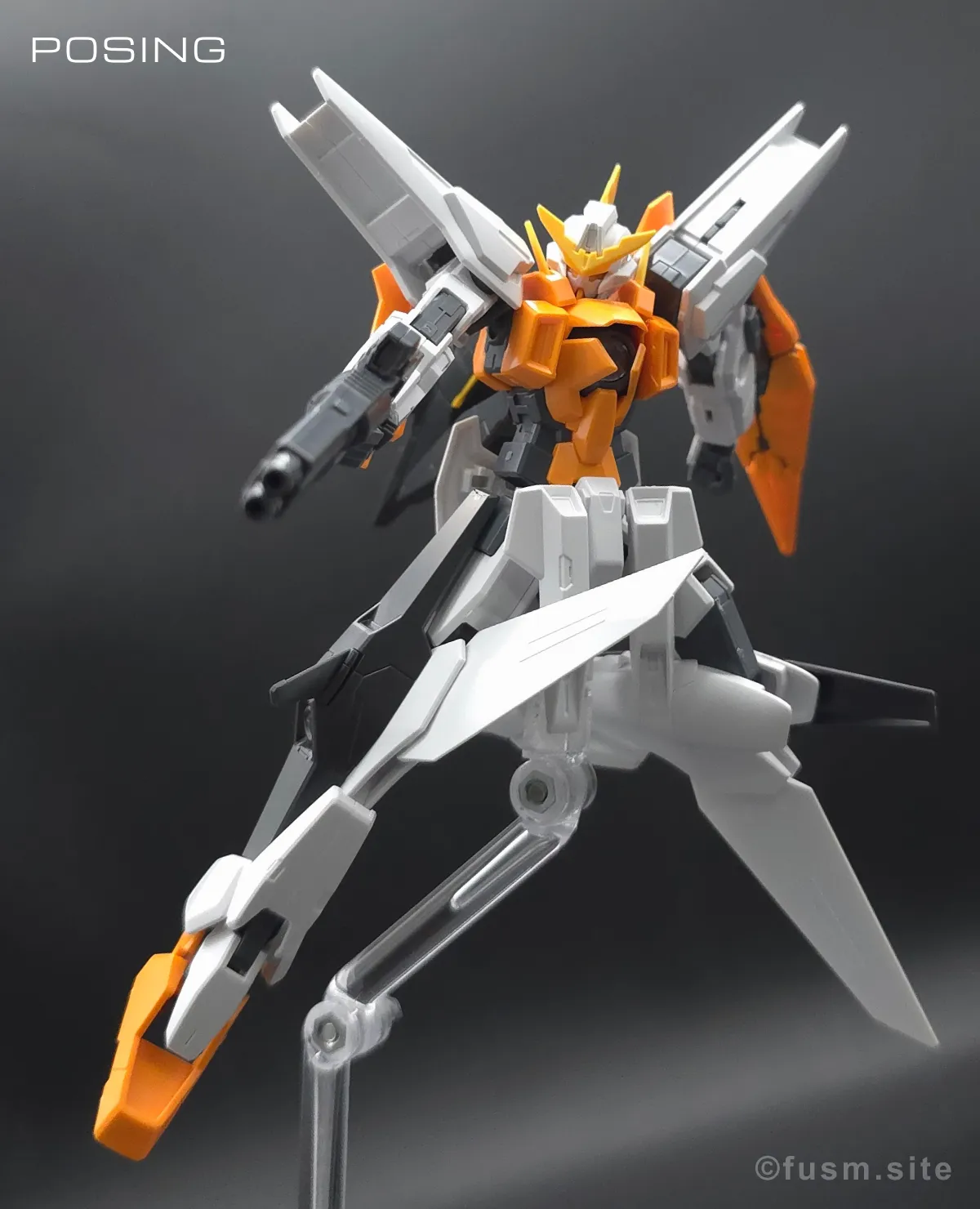 HG ガンダムキュリオス レビュー ポージング 02