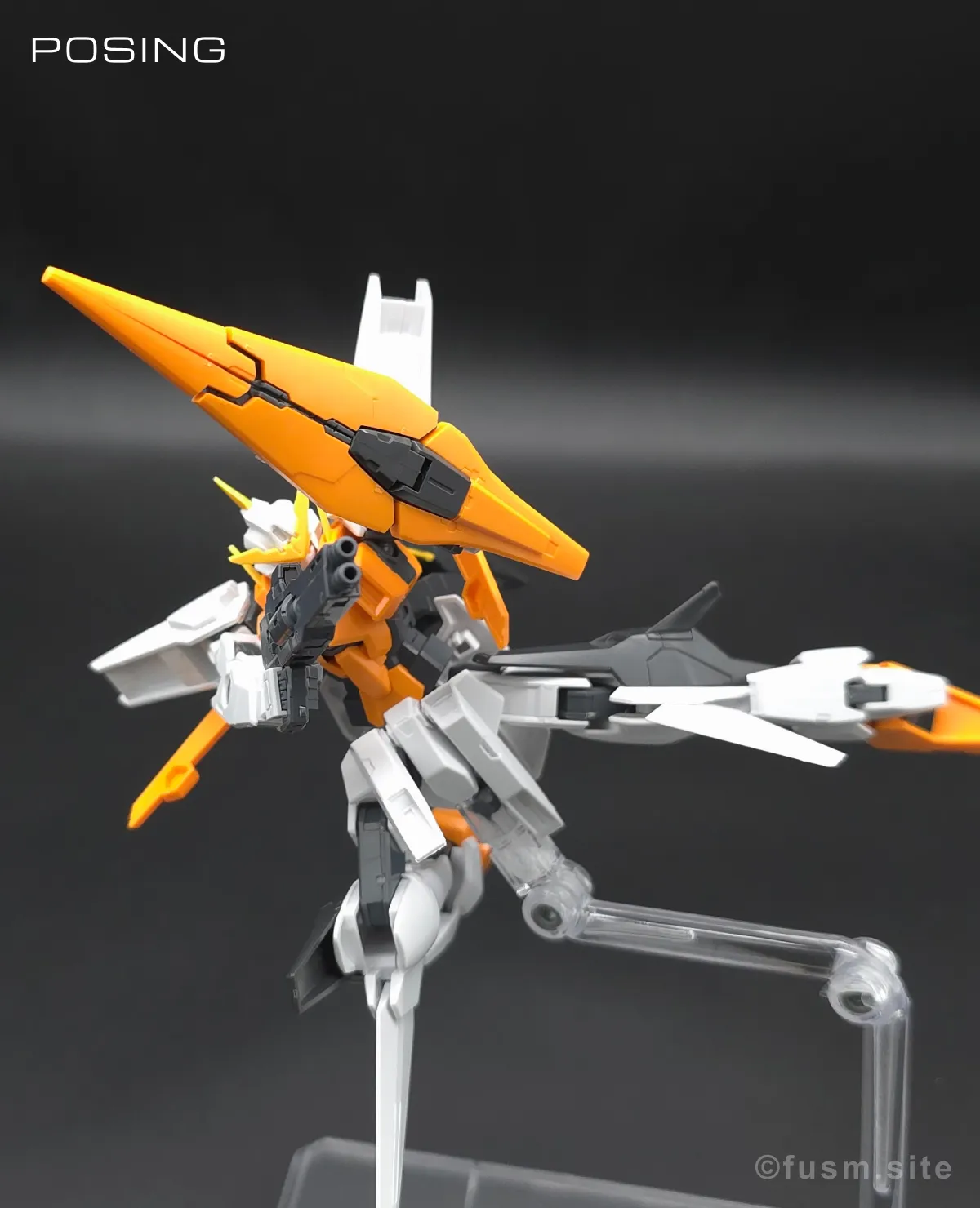 HG ガンダムキュリオス レビュー ポージング 03