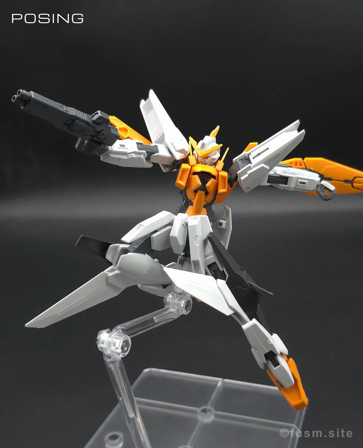 HG ガンダムキュリオス レビュー ポージング 04