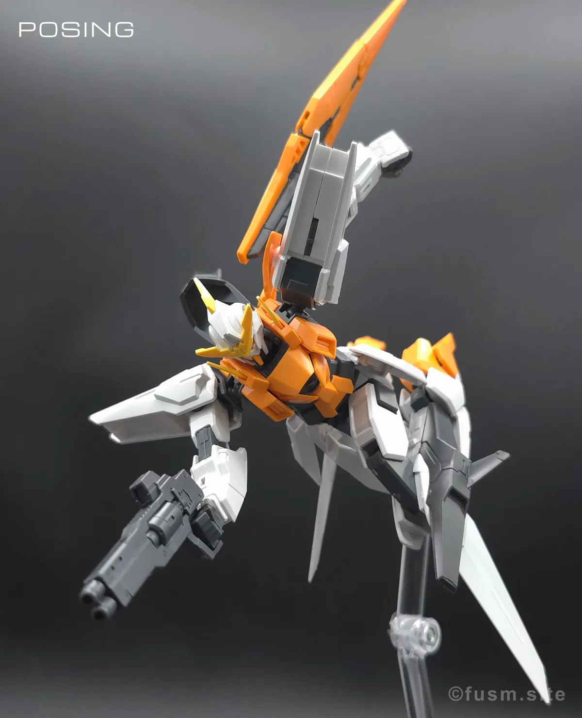 HG ガンダムキュリオス レビュー ポージング 05