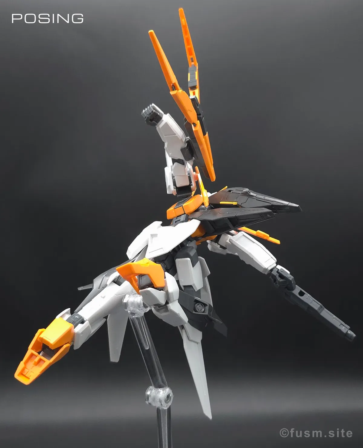 HG ガンダムキュリオス レビュー ポージング 06