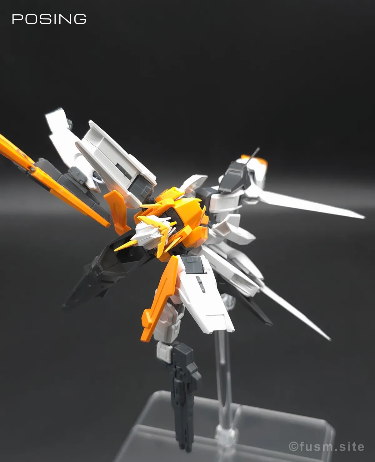 HG ガンダムキュリオス レビュー ポージング 07