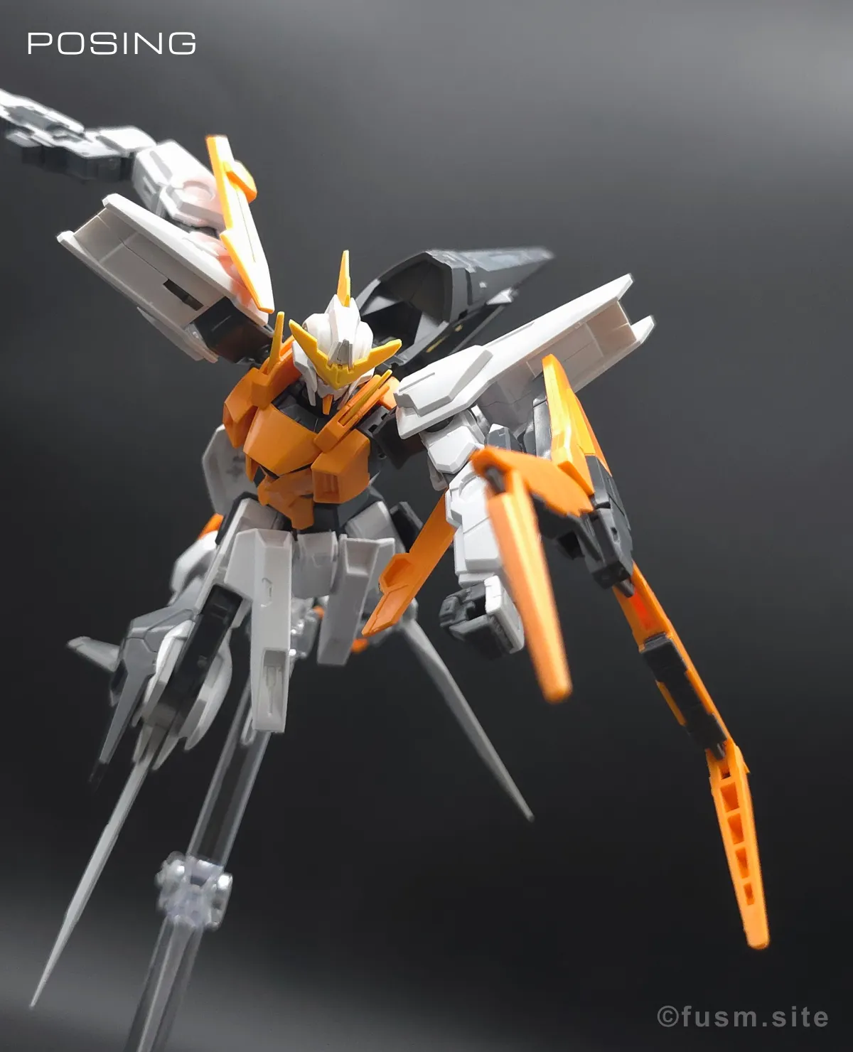 HG ガンダムキュリオス レビュー ポージング 08
