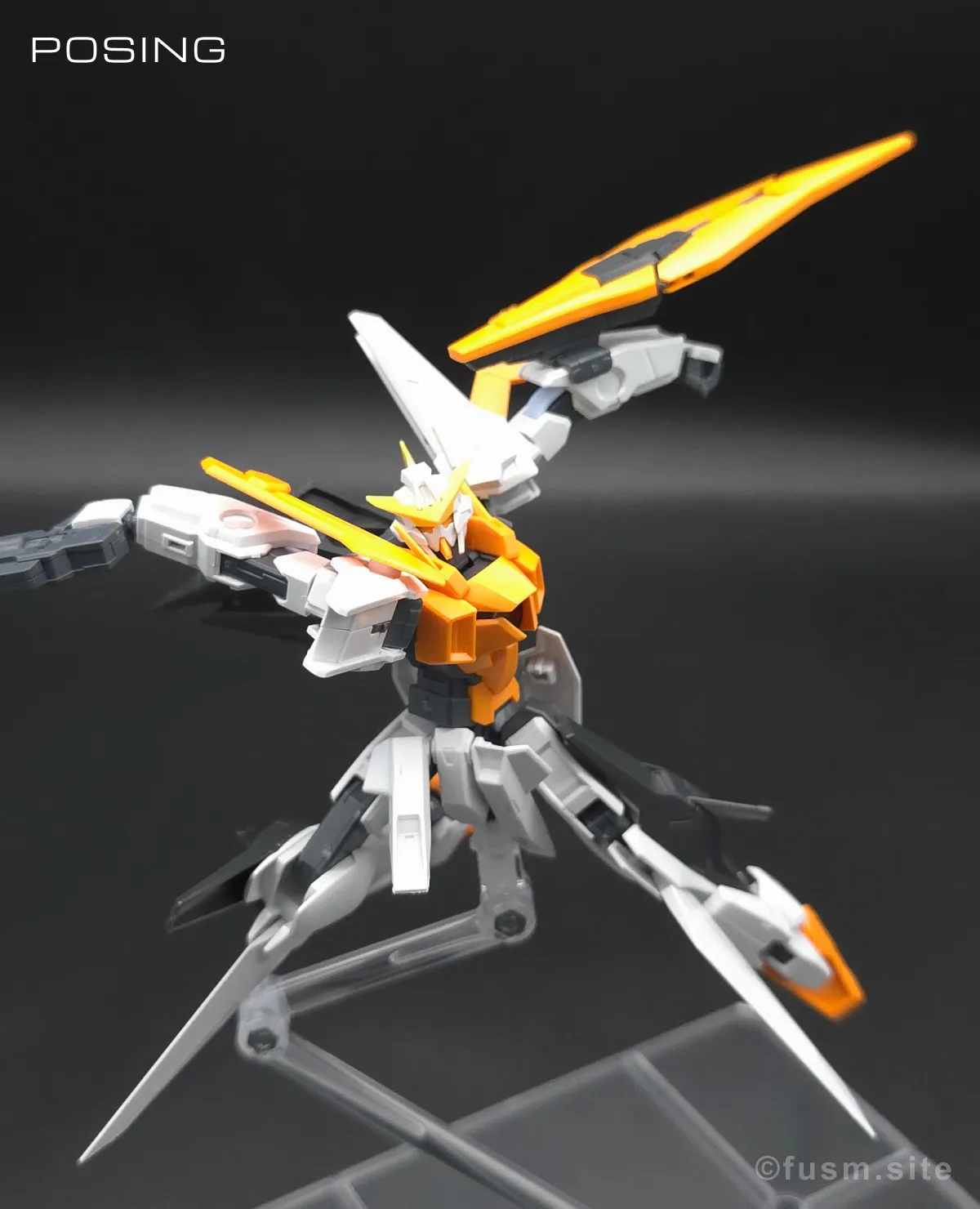 HG ガンダムキュリオス レビュー ポージング 09