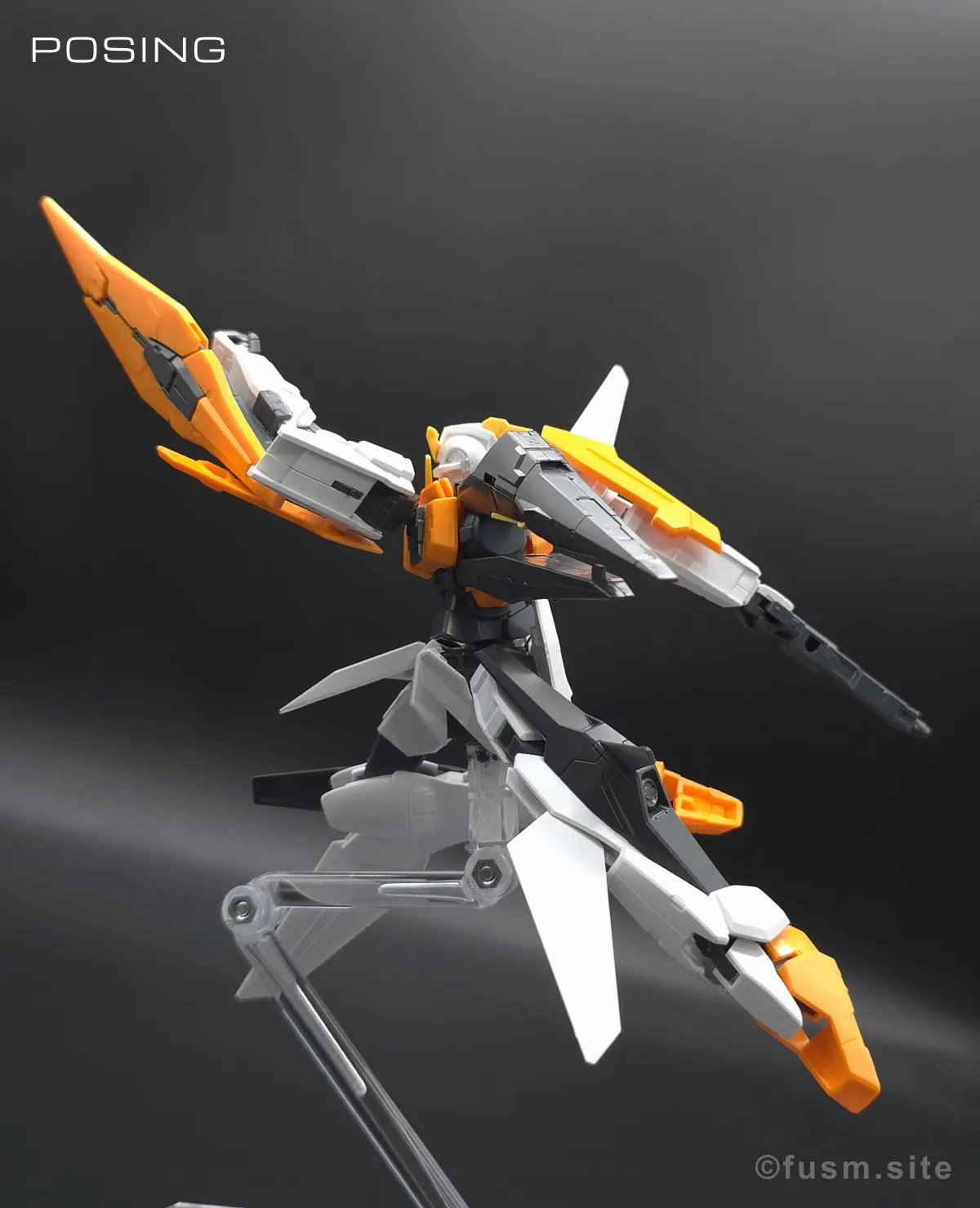 HG ガンダムキュリオス レビュー ポージング 10