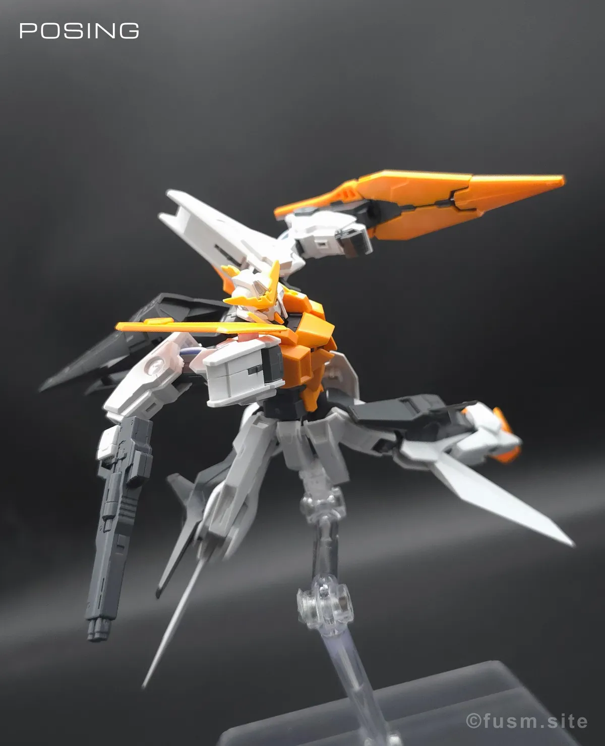 HG ガンダムキュリオス レビュー ポージング 11