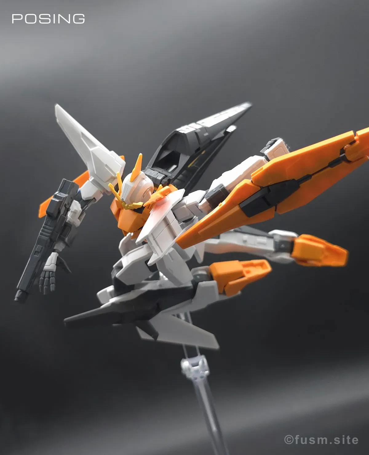 HG ガンダムキュリオス レビュー ポージング 12
